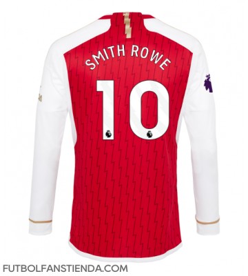 Arsenal Emile Smith Rowe #10 Primera Equipación 2023-24 Manga Larga